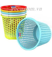 Giỏ rác nhựa tròn R001